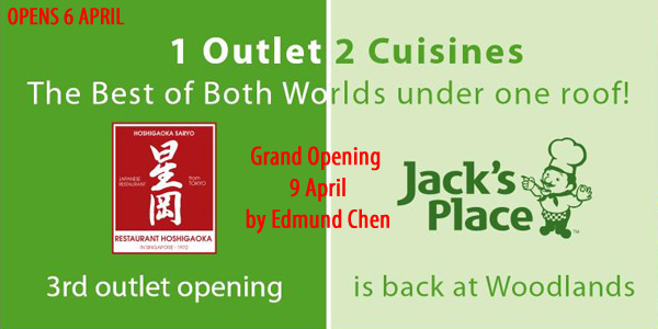 1 Outlet 2 Cuisines