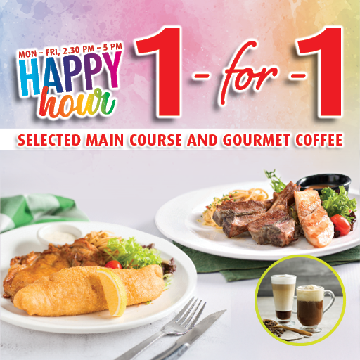 Happy Hour 1-FOR-1